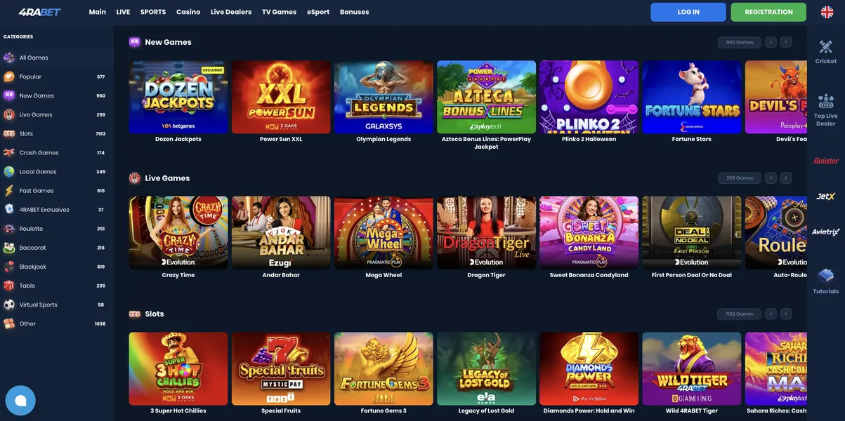 Top 4Rabet Games You Must Try